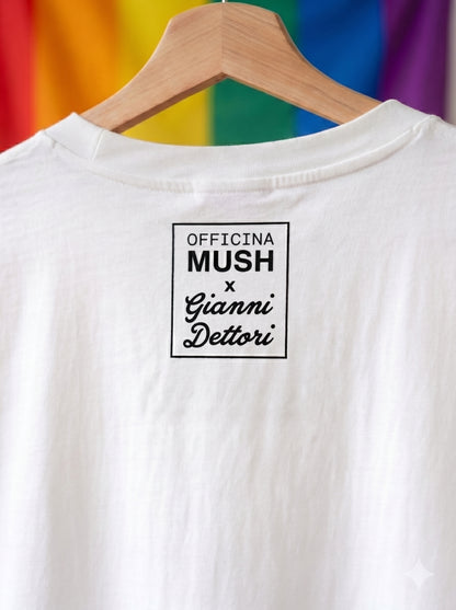 IL FUMETTO — T-Shirt | Edizione Limitata OFFICINA MUSH x GIANNI DETTORI — Artwork by Simone Sanna