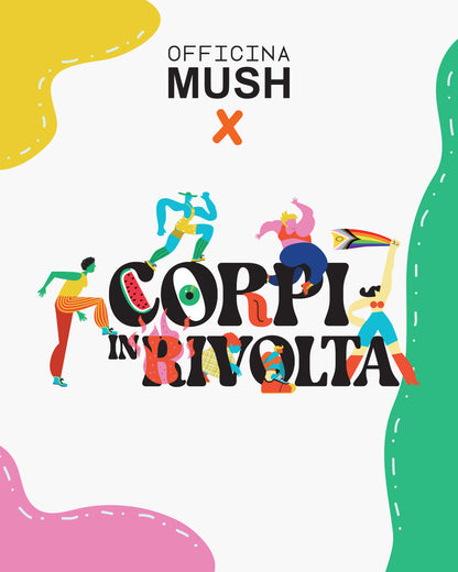 OFFICIAL TOTE BAG SARDEGNA PRIDE 2025 - CORPI IN RIVOLTA – Officina Mush x SARDEGNA PRIDE 2025