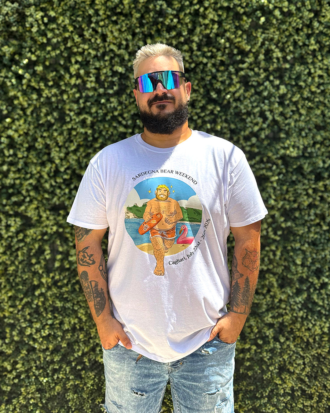 T-SHIRT SARDEGNA BEAR WEEKEND