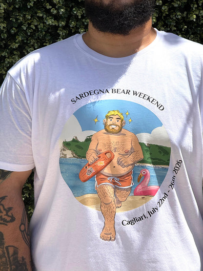 T-SHIRT SARDEGNA BEAR WEEKEND