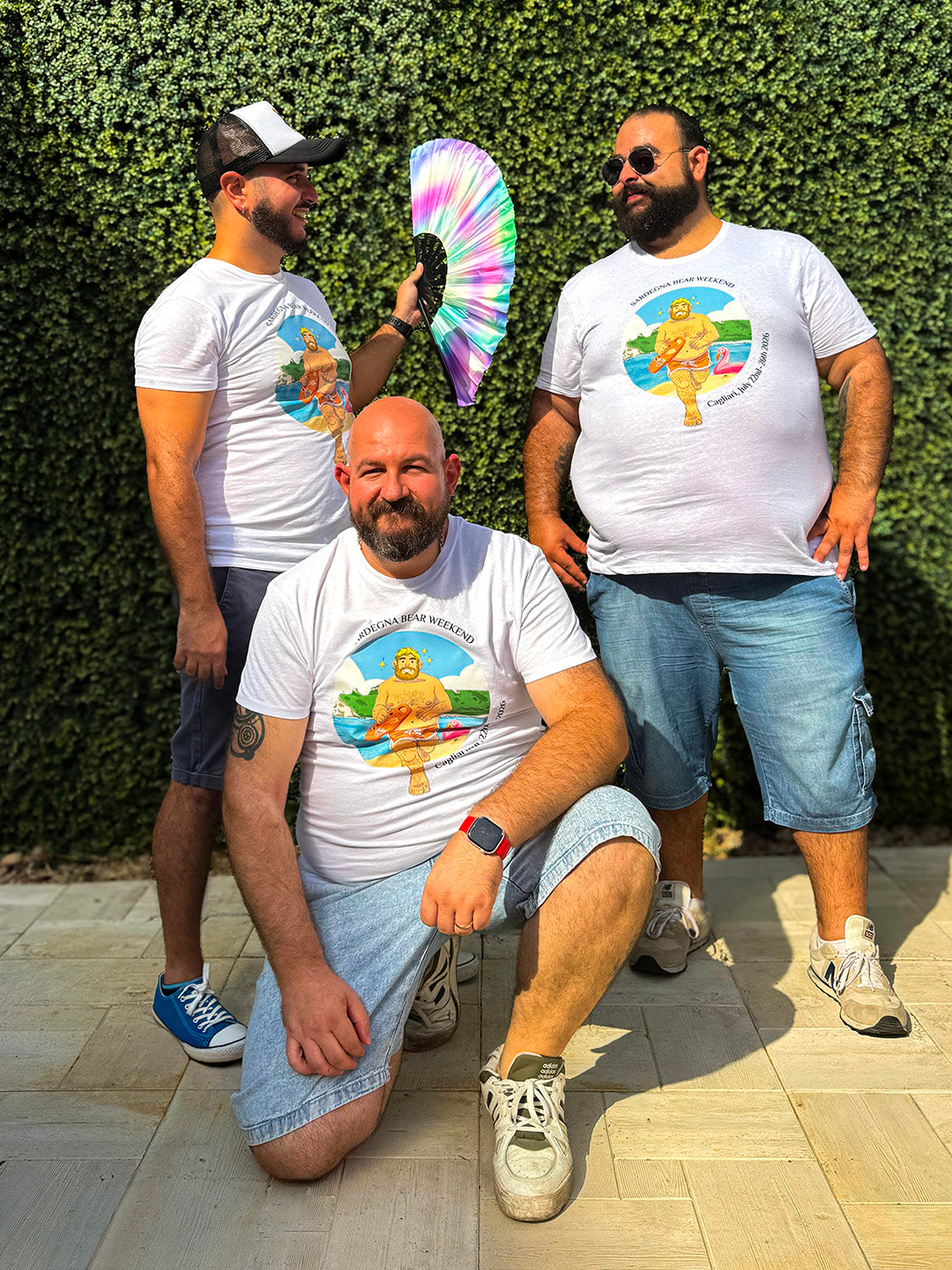 T-SHIRT SARDEGNA BEAR WEEKEND