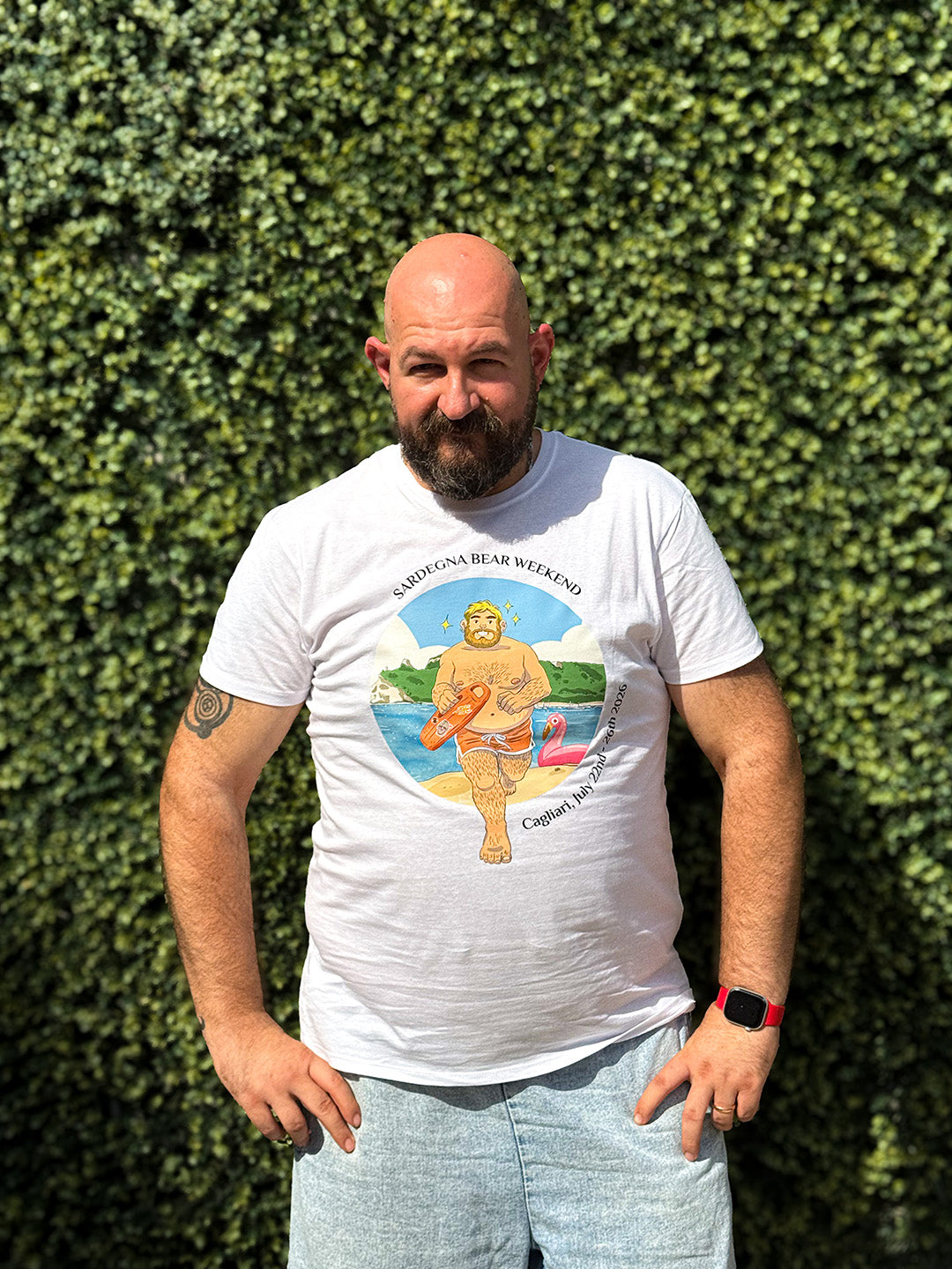 T-SHIRT SARDEGNA BEAR WEEKEND