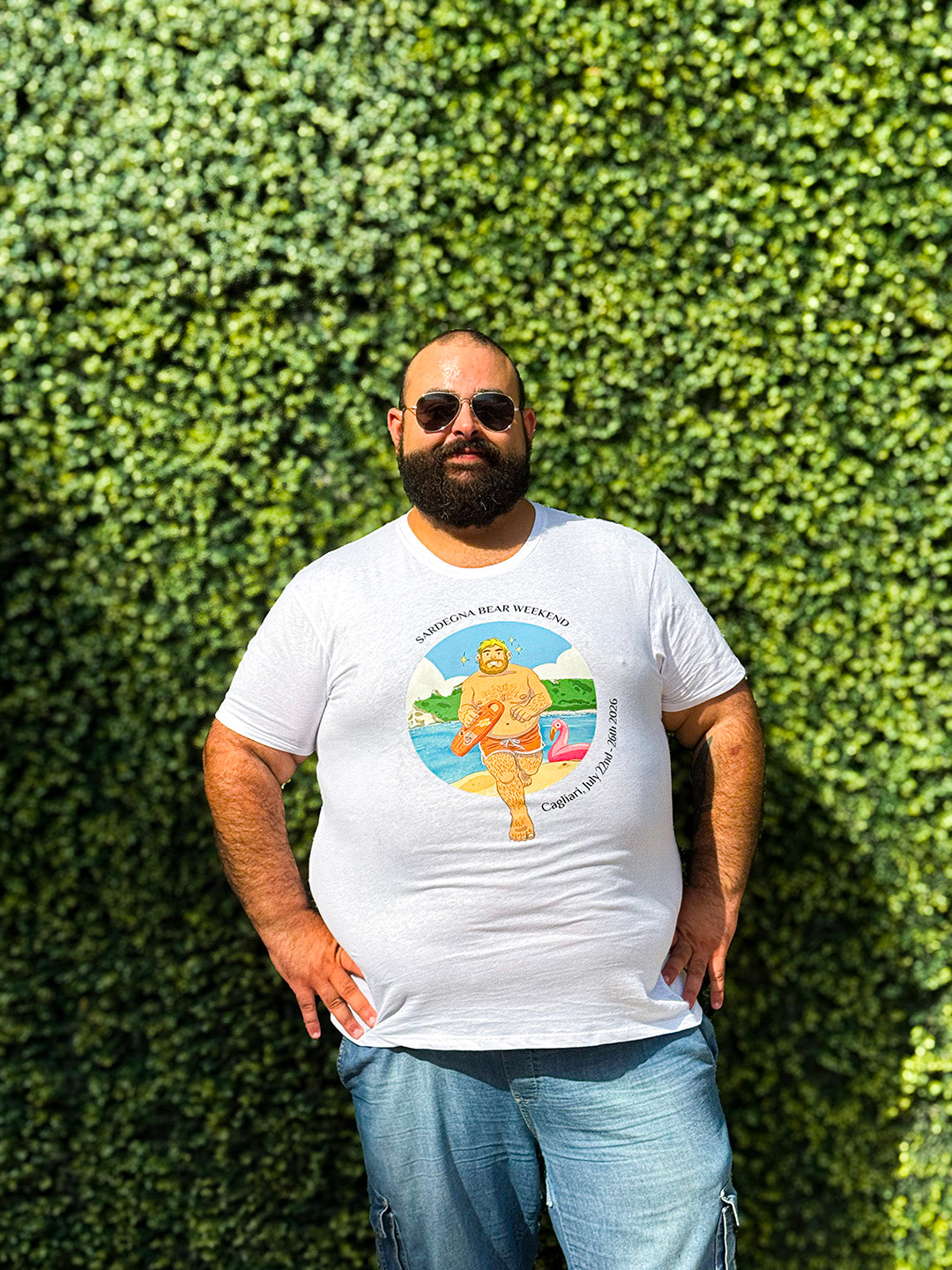 T-SHIRT SARDEGNA BEAR WEEKEND