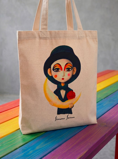 LA FIGURINA — Shopper | Edizione Limitata OFFICINA MUSH x GIANNI DETTORI — Artwork by Simone Sanna